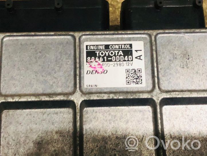 Toyota RAV 4 (XA20) Centralina/modulo motore ECU 89661-0DD40