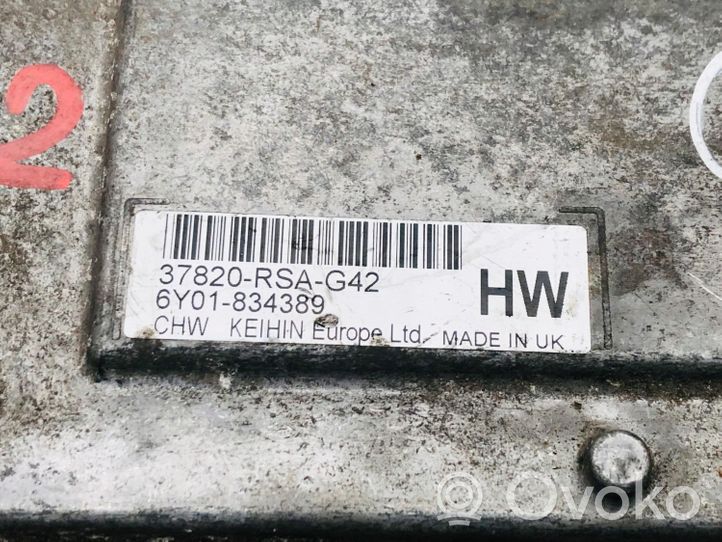 Honda Civic X Centralina/modulo motore ECU 37820-RSA-G42