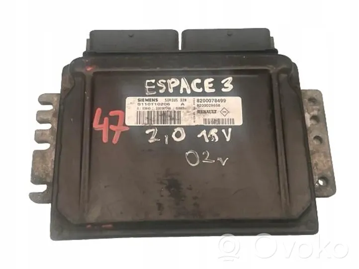 Renault Espace III Centralina/modulo motore ECU 8200078499