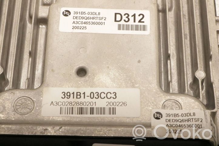 KIA Niro Calculateur moteur ECU 391B503DL8