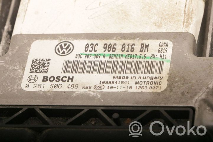 Volkswagen Golf VI Centralina/modulo del motore 0261S06488