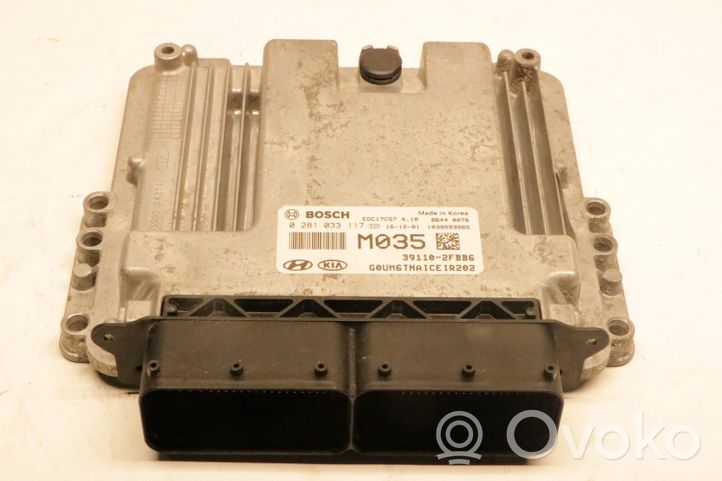 KIA Sorento Sterownik / Moduł ECU 0281033117