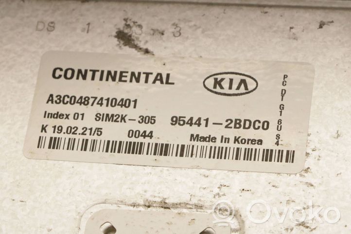 KIA Niro Moottorin ohjainlaite/moduuli A3C0487410401