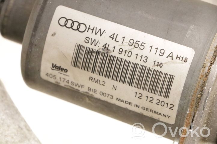 Audi Q7 4L Tiranti e motorino del tergicristallo anteriore 4L1955119A