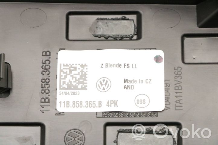 Volkswagen ID.4 Schowek deski rozdzielczej 11B858365B
