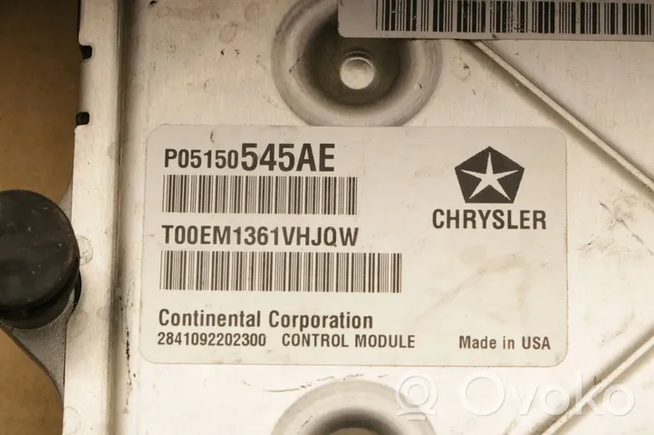 Chrysler 300C Engine control unit/module P05150545AE