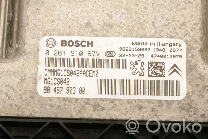 Peugeot 3008 II Sterownik / Moduł ECU 0261S1067V