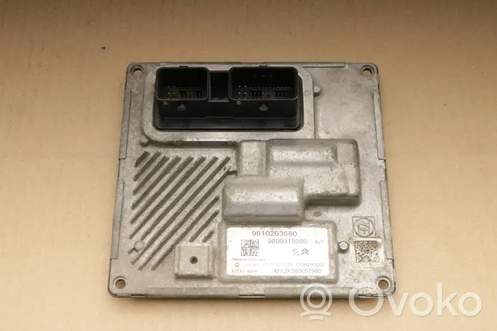 Renault Captur Sterownik / Moduł ECU 9809315980