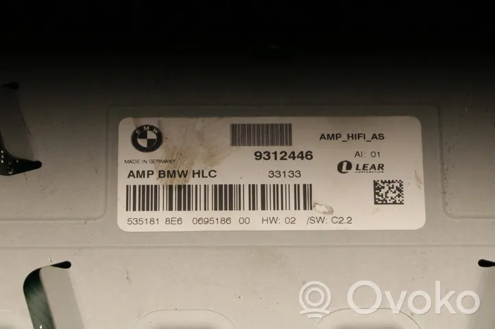 BMW 3 F30 F35 F31 Sound amplifier 535181