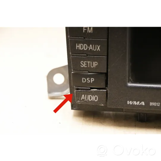 Toyota Avensis T270 Panel / Radioodtwarzacz CD/DVD/GPS 86120-20A80