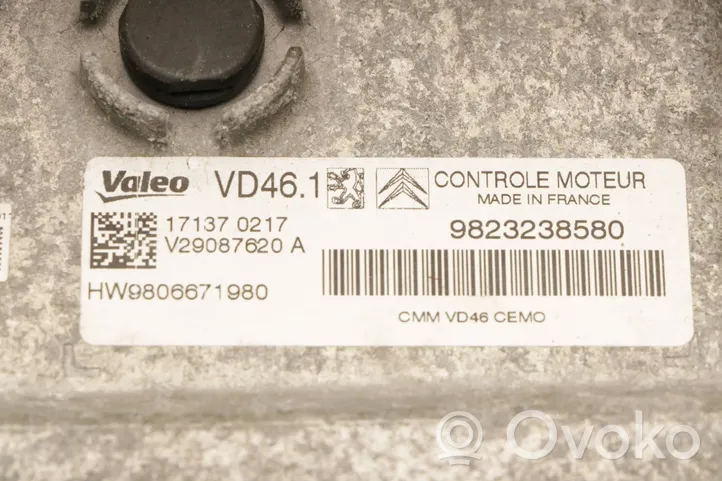 Peugeot 3008 II Sterownik / Moduł ECU 9823238580