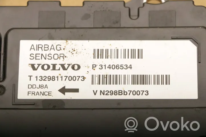 Volvo V40 Turvatyynyn ohjainlaite/moduuli P31406534
