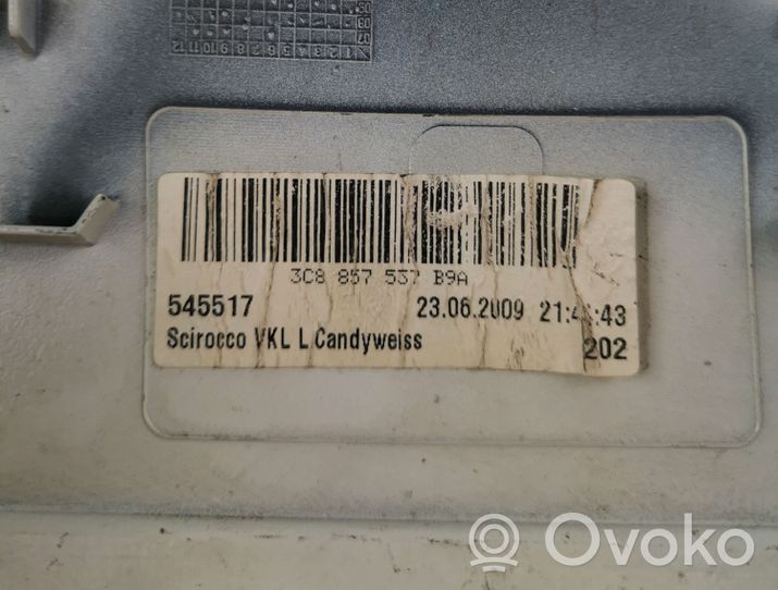 Volkswagen PASSAT B7 Veidrodėlio plastikinė apdaila 3C8857537