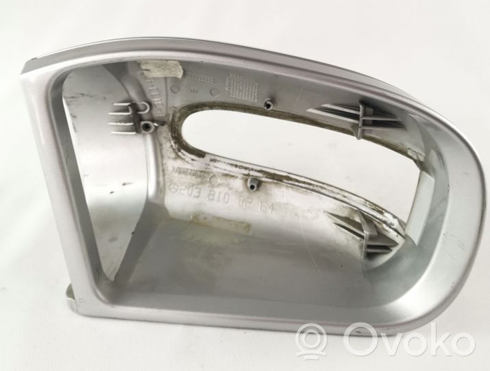 Mercedes-Benz C W203 Copertura in plastica per specchietti retrovisori esterni 2038100264