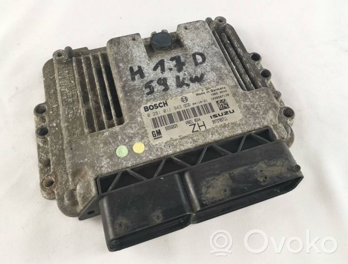 Opel Astra H Calculateur moteur ECU 55556829