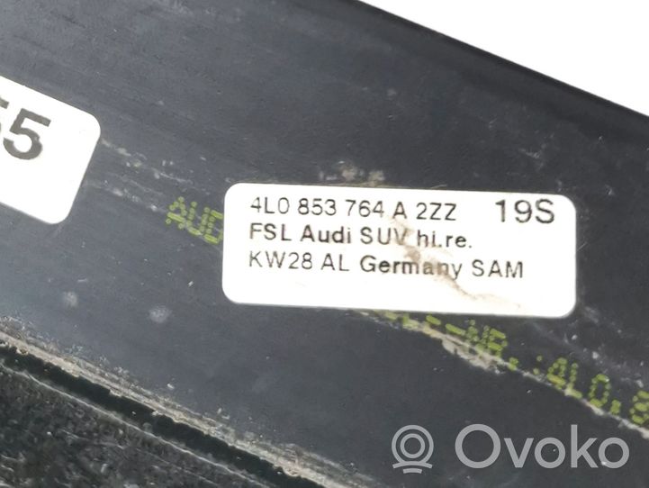Audi Q7 4L Rear door glass trim molding 4L0853764A