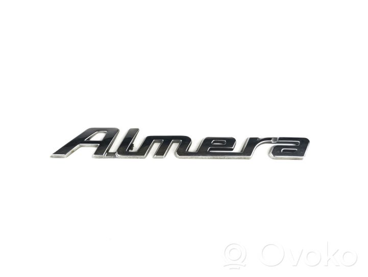Nissan Almera Valmistajan merkki/mallikirjaimet 