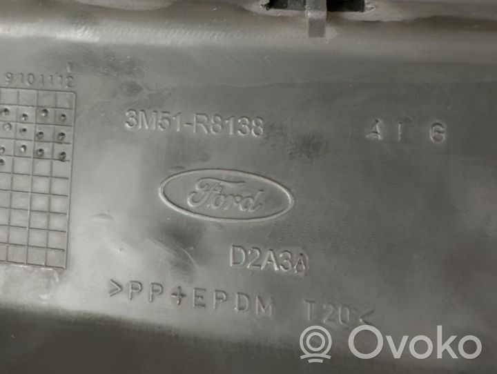 Ford Galaxy Rejilla superior del radiador del parachoques delantero 3m51r8138