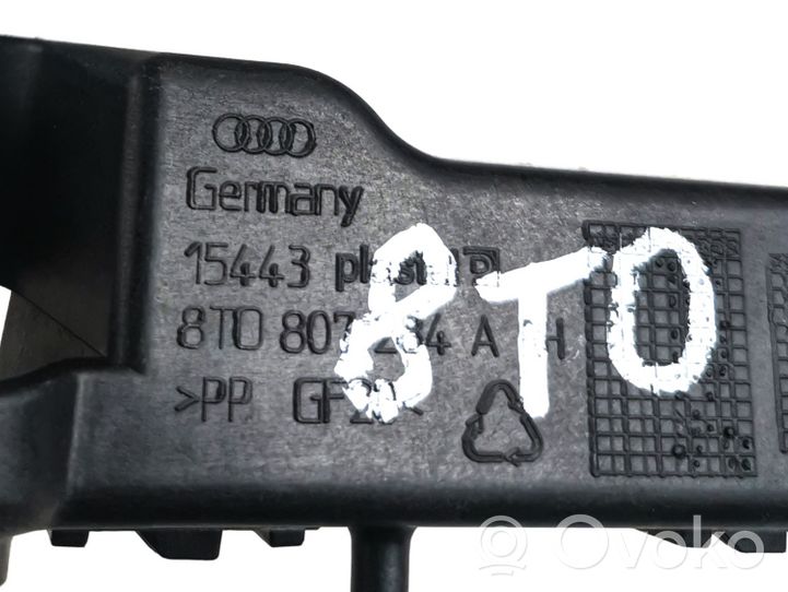 Audi A5 8T 8F Staffa di rinforzo montaggio del paraurti anteriore 8t0807284a