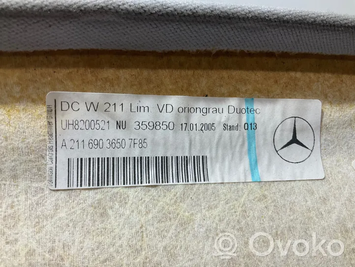 Mercedes-Benz E W211 Kattoverhoilu A2116903650