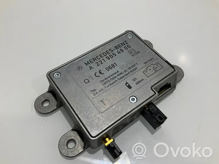 Mercedes-Benz CLS C219 Antennenverstärker Signalverstärker A2219054900