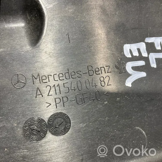Mercedes-Benz E W211 Coperchio scatola dei fusibili A2115400482