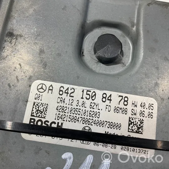 Mercedes-Benz E W211 Engine ECU kit and lock set A6421508478