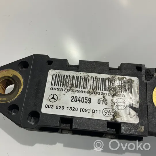 Mercedes-Benz E W211 Sensore d’urto/d'impatto apertura airbag 0028201326