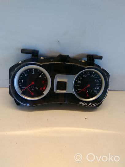 Renault Clio III Compteur de vitesse tableau de bord 7DGA143434