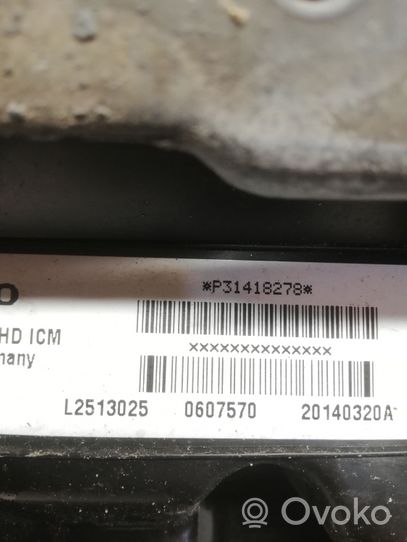 Volvo XC60 Scatola climatizzatore riscaldamento abitacolo assemblata 31418278