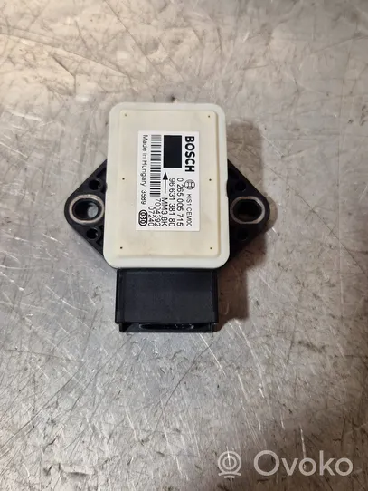 Citroen C4 I Picasso ESP Drehratensensor Querbeschleunigungssensor 9663138180