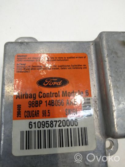 Ford Cougar Module de contrôle airbag 98BP14B056AAE