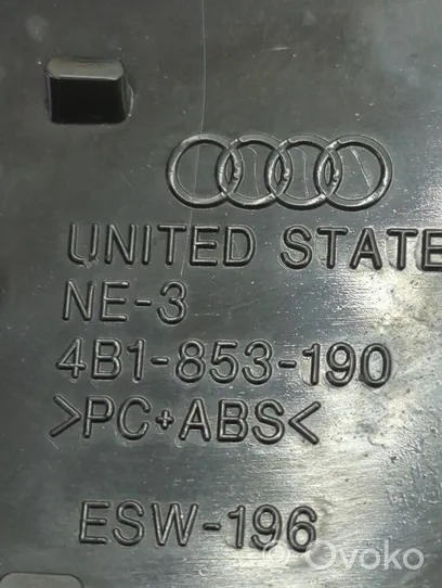 Audi A6 Allroad C5 Autres pièces intérieures 4B1853190