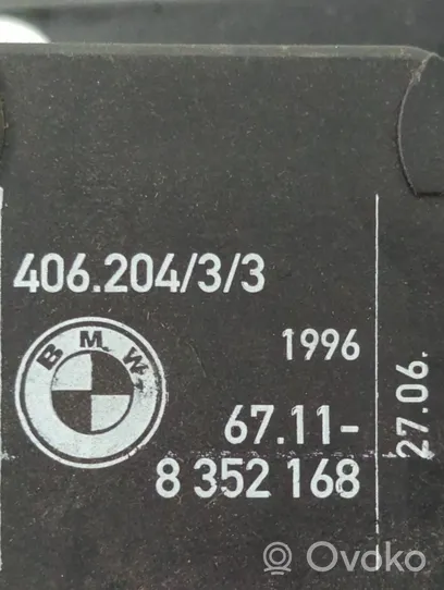 BMW 5 E39 Verrouillage du bouchon du réservoir de carburant 67118352168