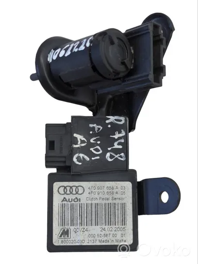 Audi A6 S6 C6 4F Clutch pedal sensor 4F0907658A