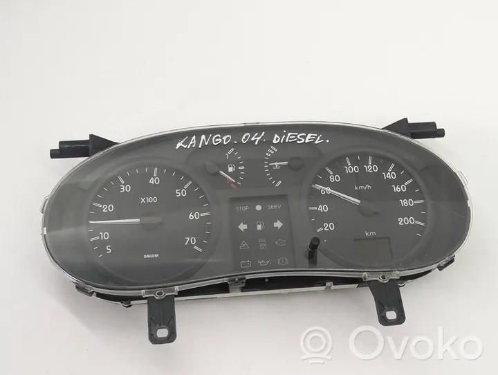 Renault Kangoo I Compteur de vitesse tableau de bord 216717653