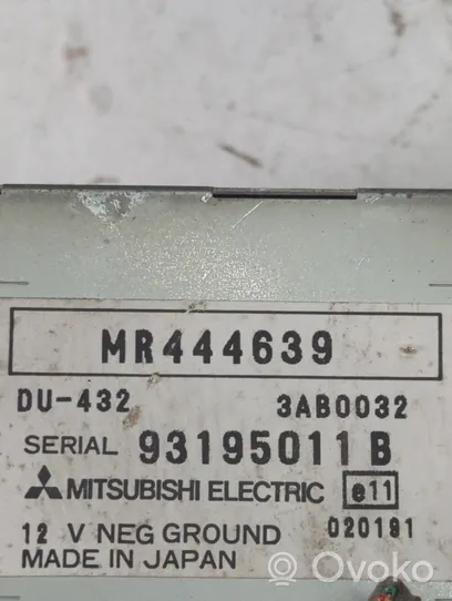 Mitsubishi Space Wagon Écran / affichage / petit écran MR444639
