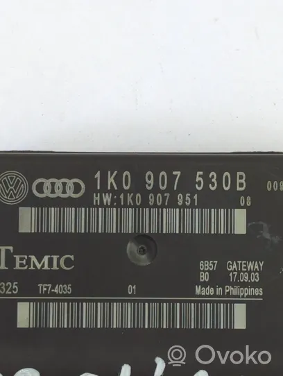 Audi A3 S3 8P Module de passerelle 1K0907530B