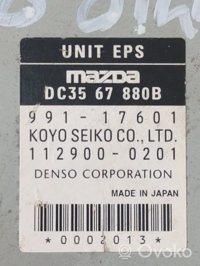 Mazda Demio Ohjaustehostimen ohjainlaite/moduuli DC3567880B