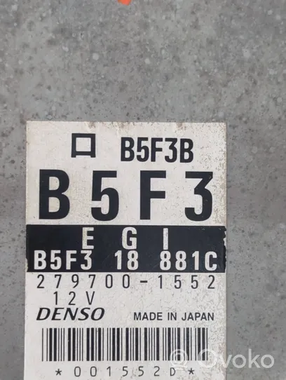 Mazda Demio Kit calculateur ECU et verrouillage B5F3B