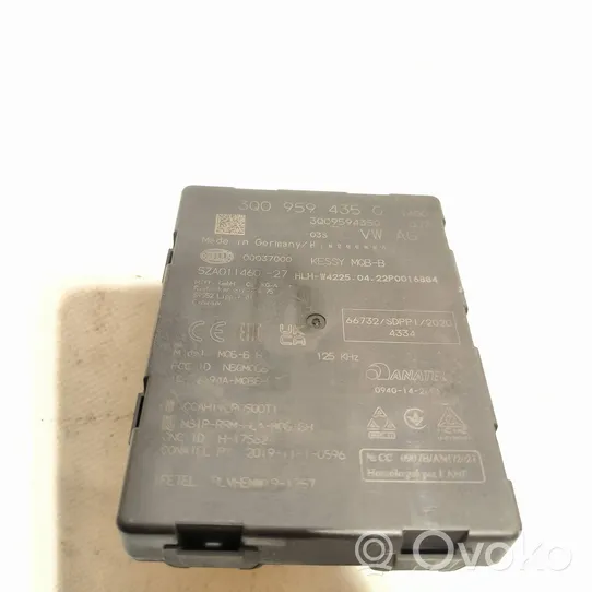 Skoda Fabia Mk4 (6VA) Module de contrôle sans clé Go 3Q0959435Q