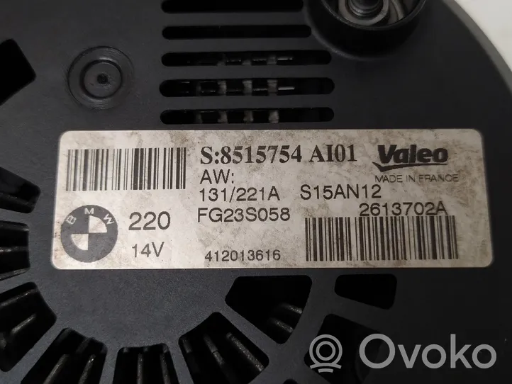 BMW 6 F06 Gran coupe Alternator S8515754