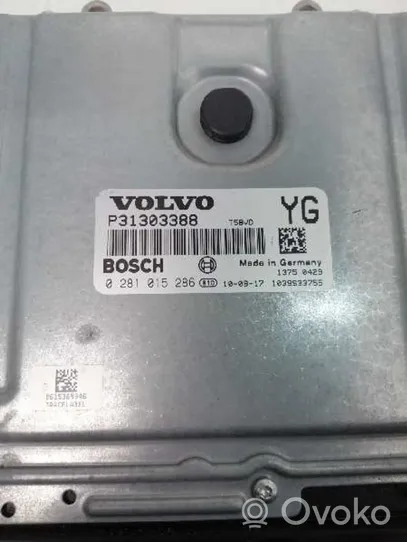 Volvo XC60 Centralina/modulo del motore 0281015286