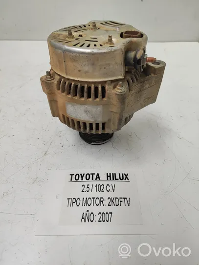 Toyota Hilux (AN10, AN20, AN30) Generatore/alternatore 16D17