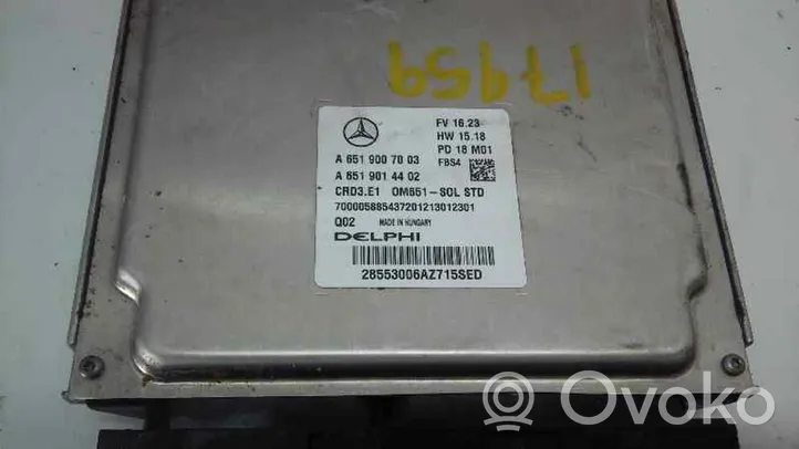 Mercedes-Benz GLA W156 Engine control unit/module 