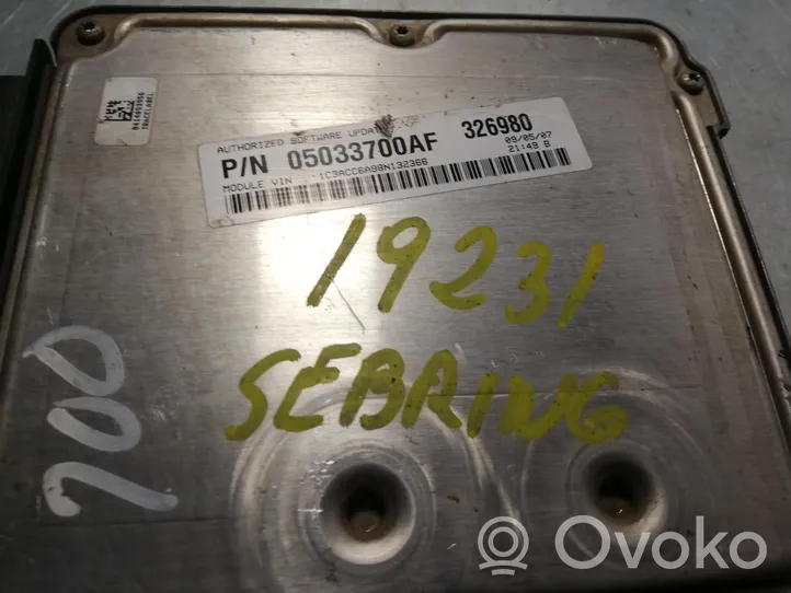 Dodge Avenger Sterownik / Moduł ECU 0281014265