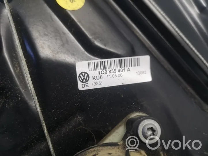 Volkswagen Eos Elektryczny podnośnik szyby drzwi tylnych 1Q0959703