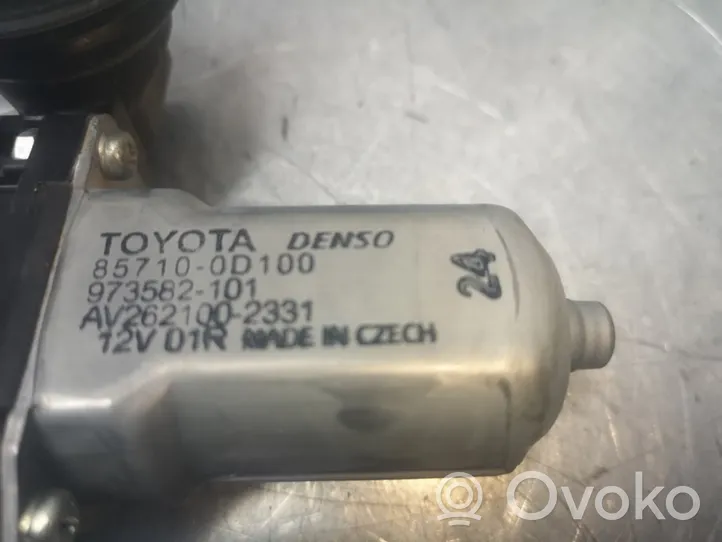 Toyota Yaris Podnośnik szyby drzwi z silniczkiem 857100D100