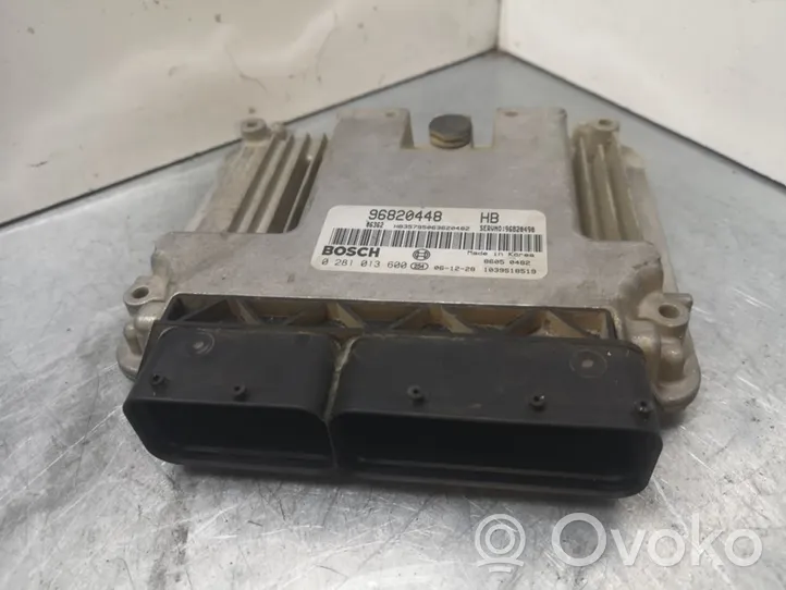 Chevrolet Lacetti Engine control unit/module 96820448