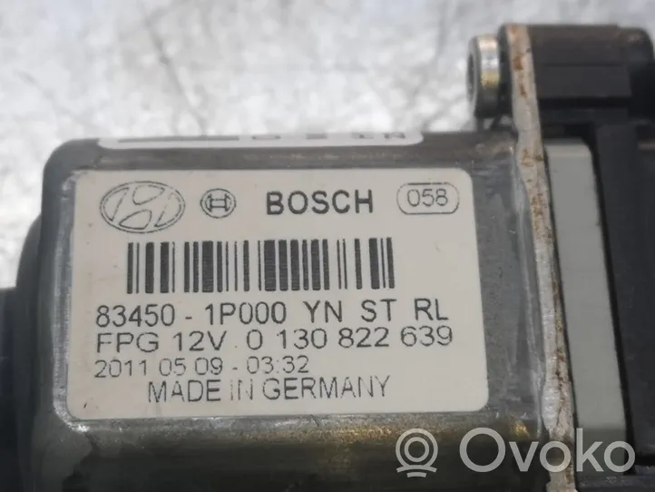 Hyundai ix20 Rear door window regulator motor 834501P000